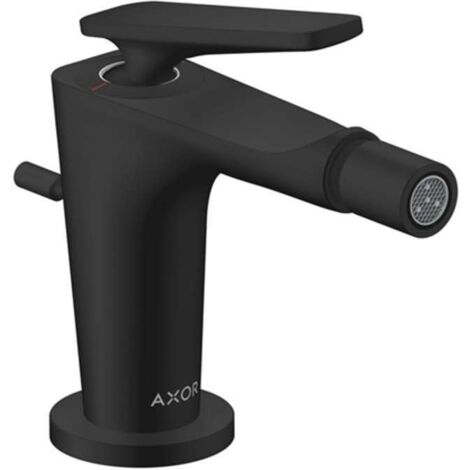 Axor Citterio C - Mitigeur de bidet avec bonde, noir mat 49210670