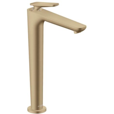 Axor Citterio C - Mitigeur de lavabo avec bonde, EcoSmart, CoolStart, bronze brossé 49050140