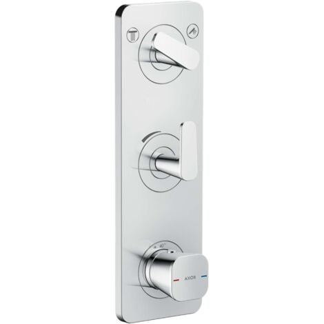 Axor Citterio C - Mitigeur thermostatique encastré, 2 sorties, chrome 49700000