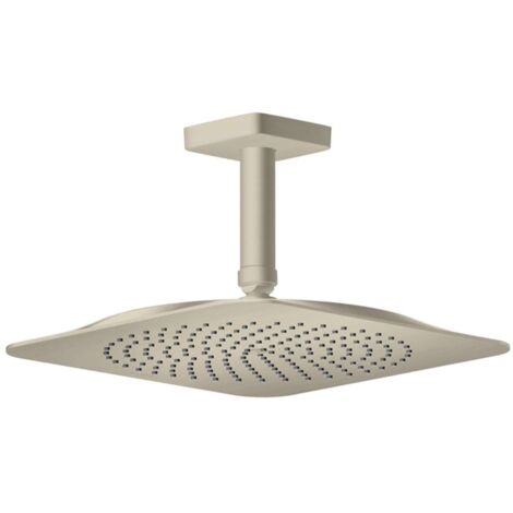 Axor Citterio C - Soffione doccia 27x27 cm, nichel spazzolato 28792820