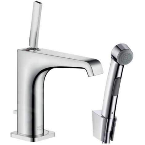 Axor Citterio E - Mitigeur de lavabo avec douchette de bidet, chrome 36130000