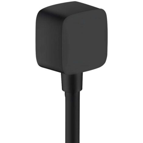 Axor Duchas - Codo de ducha, negro mate 36731670