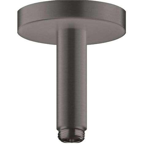 Axor Elementi doccia - Braccio doccia a soffitto 10 cm, cromo nero spazzolato 26432340