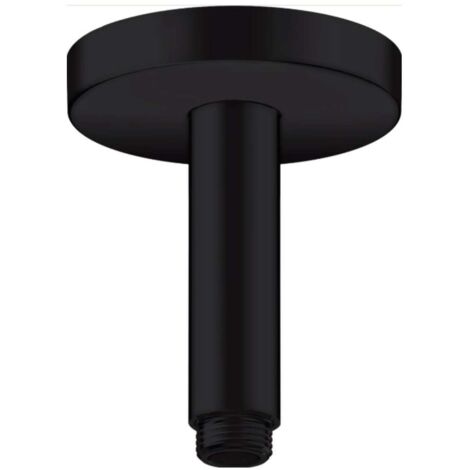 Axor Elementi doccia - Braccio doccia a soffitto, 10 cm, nero opaco 26432670