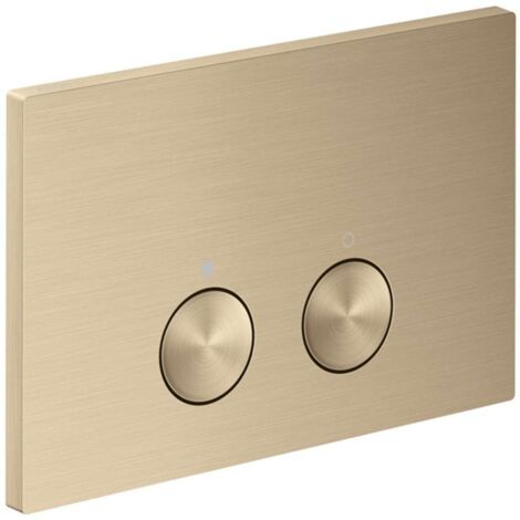 Axor FlushPlate - WC-Betätigungsplatte, Bronze gebürstet 42530140