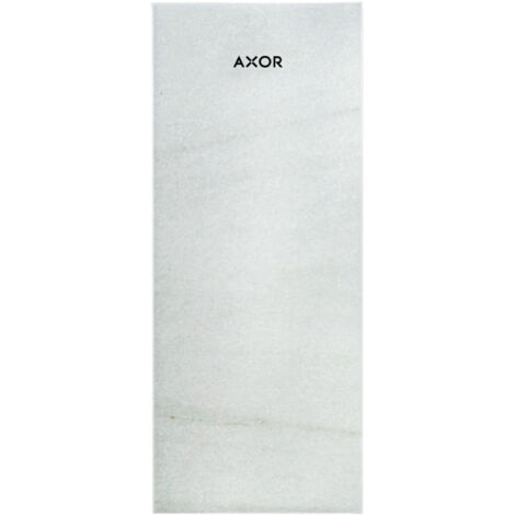 Axor MyEdition - Abdeckung 120 mm, weißer Marmor 47911000