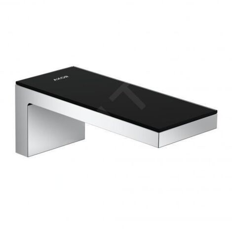 Axor MyEdition - Bec déverseurl, chrome/verre noir 47410600