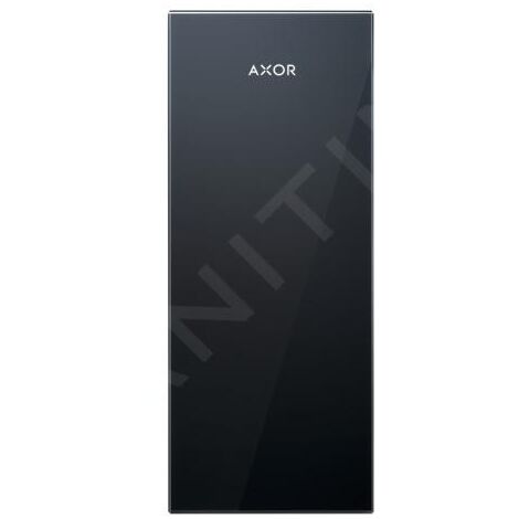 Axor MyEdition - Plaque 120 mm, verre noir 47902600