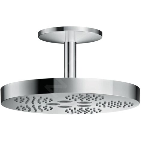 Axor One - Douche de tête 280 avec raccord de plafond, 1 jet, chrome 48493000