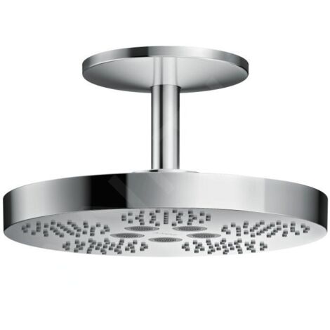 Axor One - Douche de tête 280 avec raccord de plafond, 2 jet, chrome 48494000