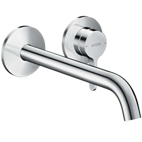 Axor One - Grifo empotrado de lavabo, montaje de 2 orificios, cromo 48120000
