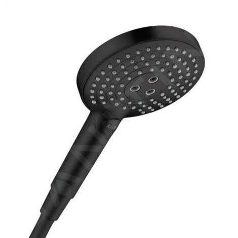 Axor Programme de douche - Douche de tête, 3 jets, EcoSmart, noir mat 26051670