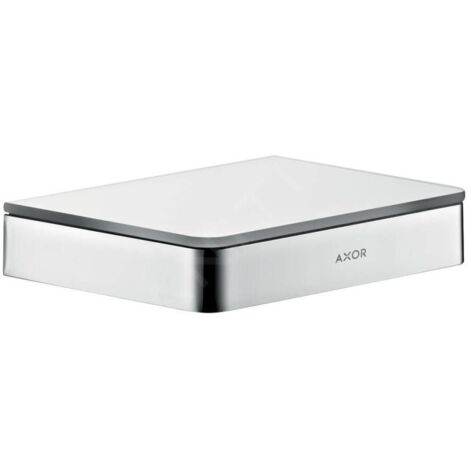Axor Universal - Tablette murale, 150 mm, chrome/verre 42840000