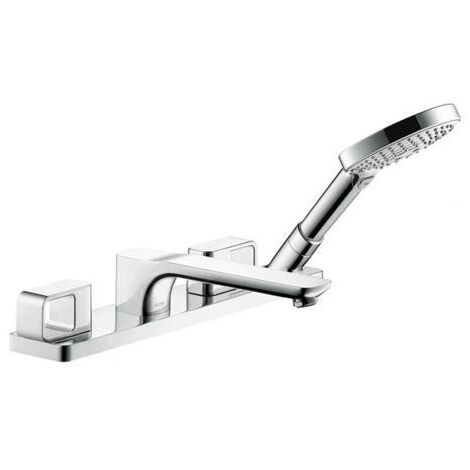 Axor Urquiola - Mitigeur de baignoire 4 trous pour plage de carrelage, chrome 11445000