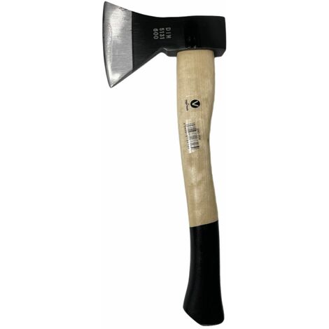 600g Handbeil mit Eschenstiel Spaltbeil Holzstiel Holzaxt Küchenbeil Gartenbeil 