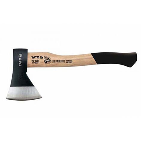 Axt, Handbeil 600g, Hickorystiel, 36cm