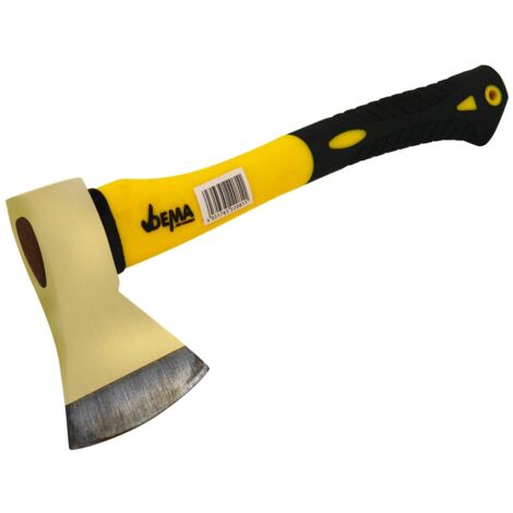 Axt Spaltaxt 1,25 kg Fiberglas Stiel 70 cm Holzbeil Beil Spaltbeil Holzaxt