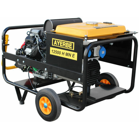 AYERBE - 5417555 - Groupe électrogène AY-12500 HONDA MN AVR avec démarrage électrique