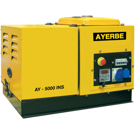 AYERBE - 5417700 - Générateur insonorisé HONDA 5000 avec démarrage électrique