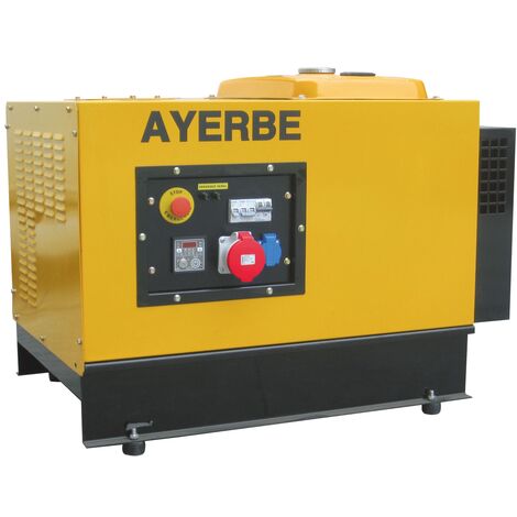 AYERBE - 5417740 - Générateur insonorisé HONDA 8000 TX avec démarrage électrique