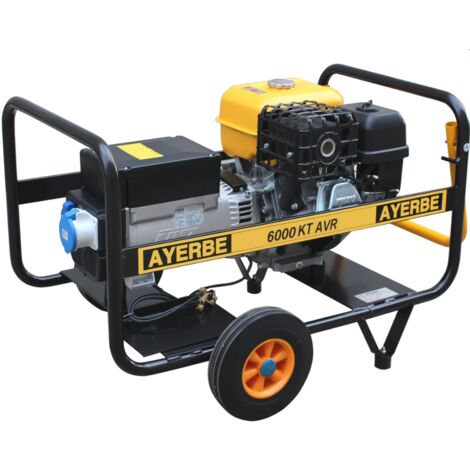 AYERBE - 5418070 - Generador a Gasolina AY-6000 KT AVR Monofásico