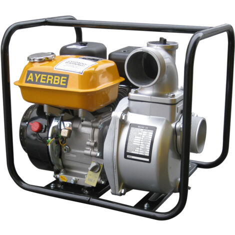 AYERBE - 5418350 - Motopompe AY-80 moteur Kiotsu KT-168 6,5 HP 60 000 L/h 2 bar hauteur 20 m