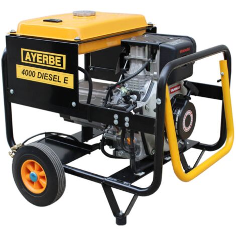 AYERBE - 5418490 - Generador 4000 Diesel con Arranque Eléctrico