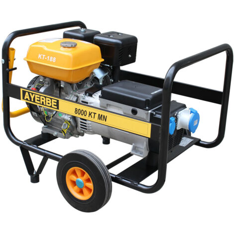 AYERBE - 5430040 - Groupe électrogène 8000 KT MN Kiotsu 6400 W manuel