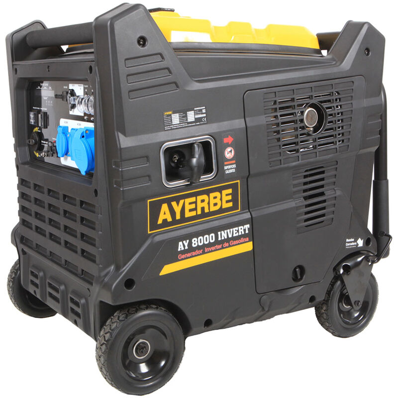Ayerbe - 5430430 - Générateur inverter 8000 avec moteur kiotsu à démarrage électrique