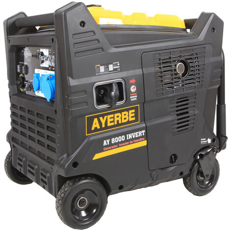 AYERBE - 5430430 - Générateur INVERTER 8000 avec moteur KIOTSU à démarrage électrique