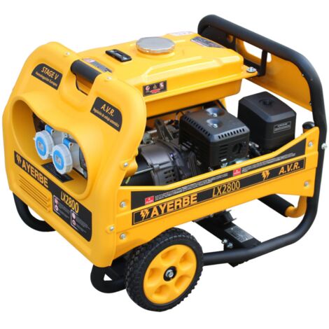 AYERBE - 5433000 - Generador Gasolina LX2800 Motor KIOTSU