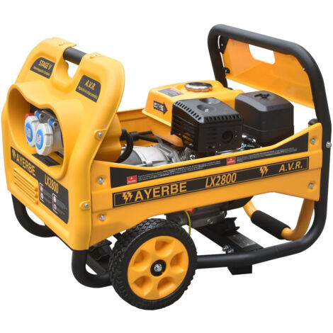 AYERBE - 5433000 - Générateur essence LX2800 Kiotsu 2,5 kW manuel, bobinage cuivre