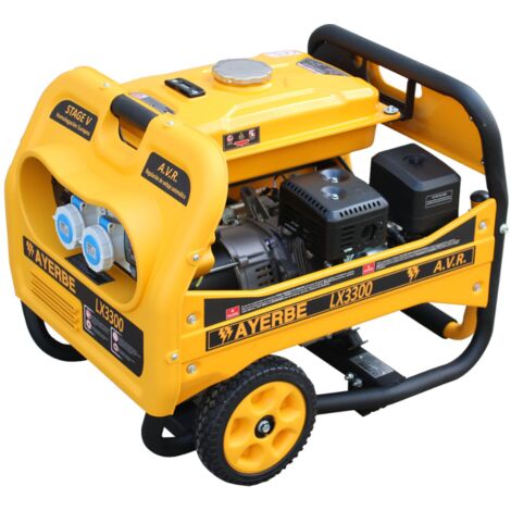 AYERBE - 5433010 - Generador Gasolina LX3300 Motor KIOTSU