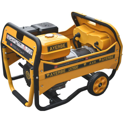 AYERBE - 5433050 - Générateur essence LX7000 Kiotsu 6,5 kW manuel puissant