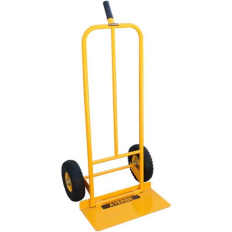 AYERBE - 580540 - Carretilla  Pala Abatible AY-300-AN con Ruedas Neumáticas  - 300 Kilos de Carga