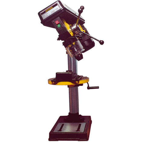 AYERBE - 580650 - Perceuse colonne TS16 CG 16 mm, 550 W, 5 vitesses, format compact
