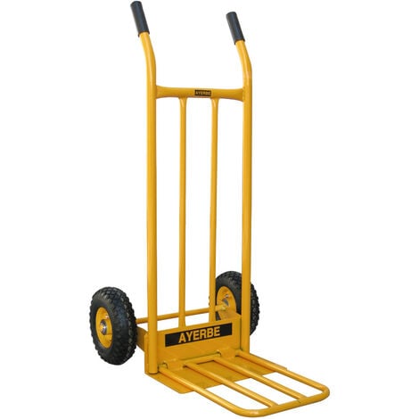AYERBE - 580842 - Carretilla Construcción AY-350-CN con Ruedas Impinchables  - 350 Kilos de Carga