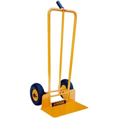 AYERBE - 581222 - Carretilla Pala Abatible AY-300-AN con Ruedas Impinchables  - 300 Kilos de Carga