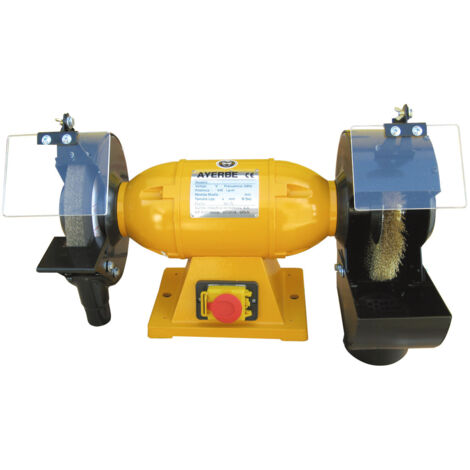 AYERBE - 581370 - Meuleuse professionnelle AY-200 MN avec brosse métallique