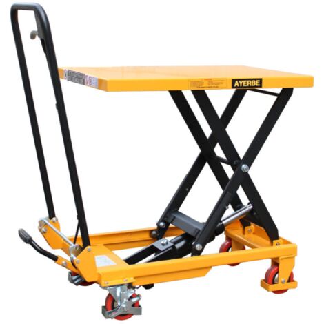AYERBE - 583900 - Mesa hidráulica accionamiento manual capacidad 150 Kilos - AY-150-MH