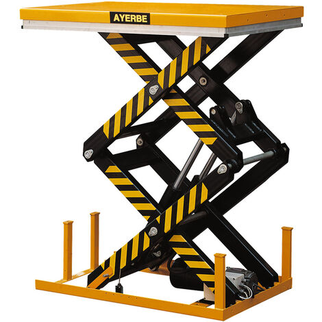 AYERBE - 584105 - Table électrohydraulique AY-1018 EMH Double Ciseaux