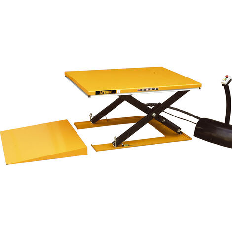 AYERBE - 584110 - Table électrohydraulique AY-2000 EMH Profil Bas + Rampe