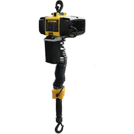 AYERBE - 588055 - Elevador Eléctrico de Cadena AY-200 Control Gancho