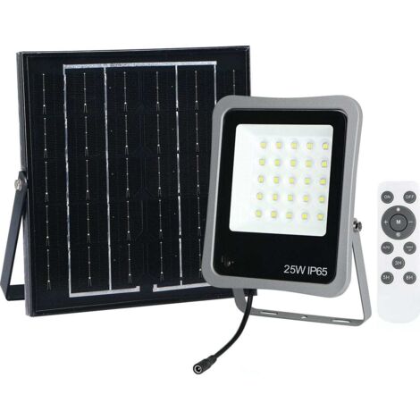 AYERBE - 620800 - Foco Solar de 25 W con Mando a Distancia