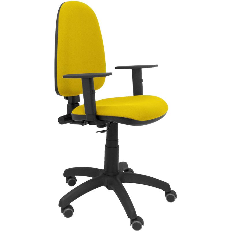 Ayna bali jaune fauteuil réglable roues de parquet