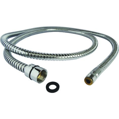 Ayor – Flexible pour robinet 1,5m – Mâle 15/100 – Femelle 15/21 – Joints fournis – Compatible douchettes mitigeurs
