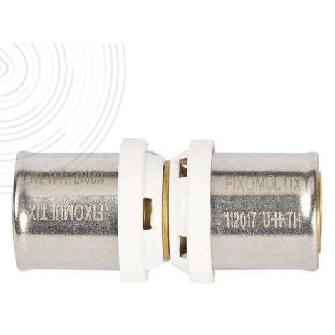 Ayor – Raccord multicouche à sertir Ø16 – Fixation rapide – Pression max 20 bars – Joints EPDM conformes – Installation facile pour chauffage et eau sanitaire - 30334-16