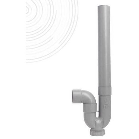 Ayor - Siphon d'évacuation de machine à laver sortie horizontale - 004650