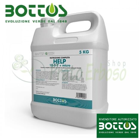 Ayuda 10-5-7 + micro - líquido Fertilizante para el jardín de 5 kg
