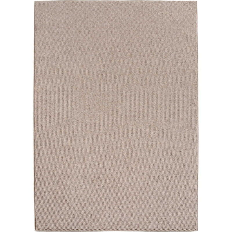 Ayyildiz Tapis Moderne - Structure 3D Cube - Motif Tressage - Salon Tapis Court - beige - 60 cm x 110 cm